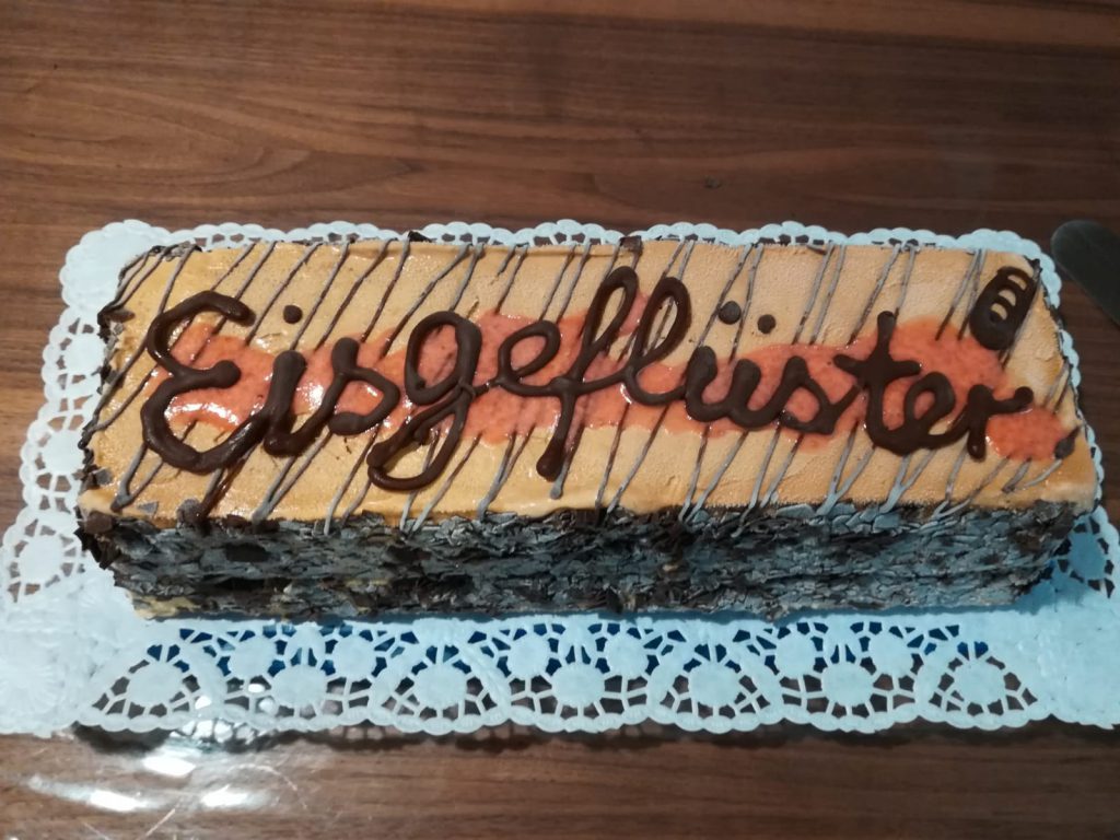 Eisgeflüstertorte